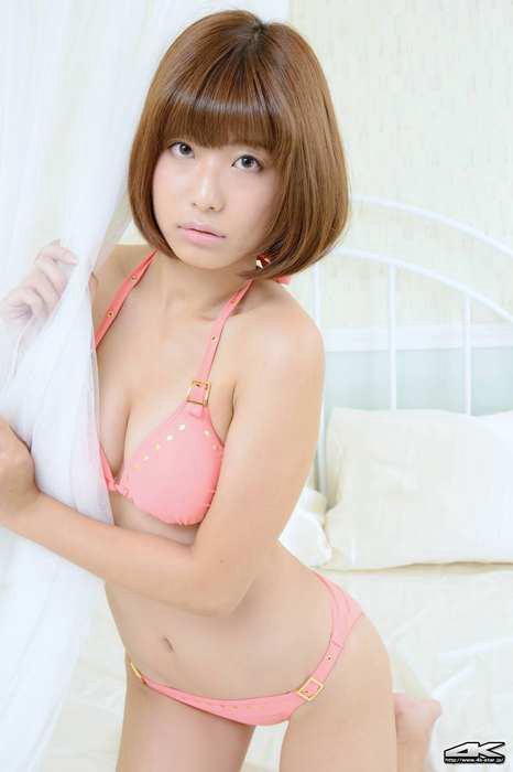 4K-STAR NO.00217 Amano Mana 天野麻菜 2013 水着(ピンク