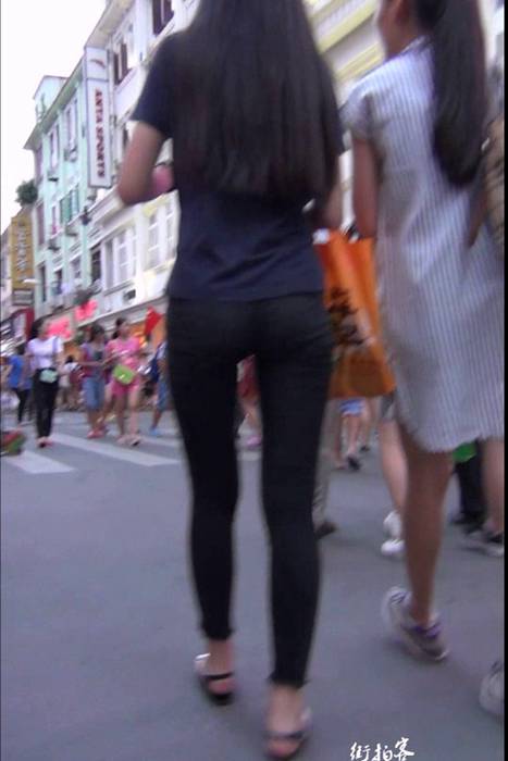 [街拍客视频]jx0054 极品靓丽高挑MM，走路