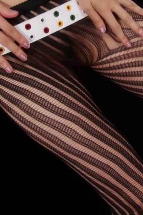 [legsjapan视频完美版]ID0068 2014.01.22 High Heels And Striped Pantyhose{Mizuki}--性感提示：似