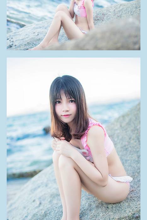 [性感妹子桜桃喵写真]ID0024.桜桃与海（桜桃喵）--性感提示：偷欢大尺度完美身材光滑湿身香艳屁股高挑时尚丝滑小蜜臀如饥似渴下体诱惑娇羞紧身顷刻沦陷SM情趣长腿肉丝桃色诱惑酥胸